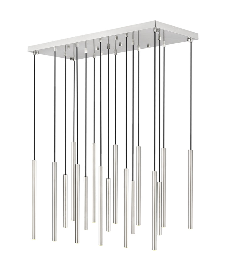 Forest - LED 17 Light Linear Chandelier (919MP24-17L-BN)