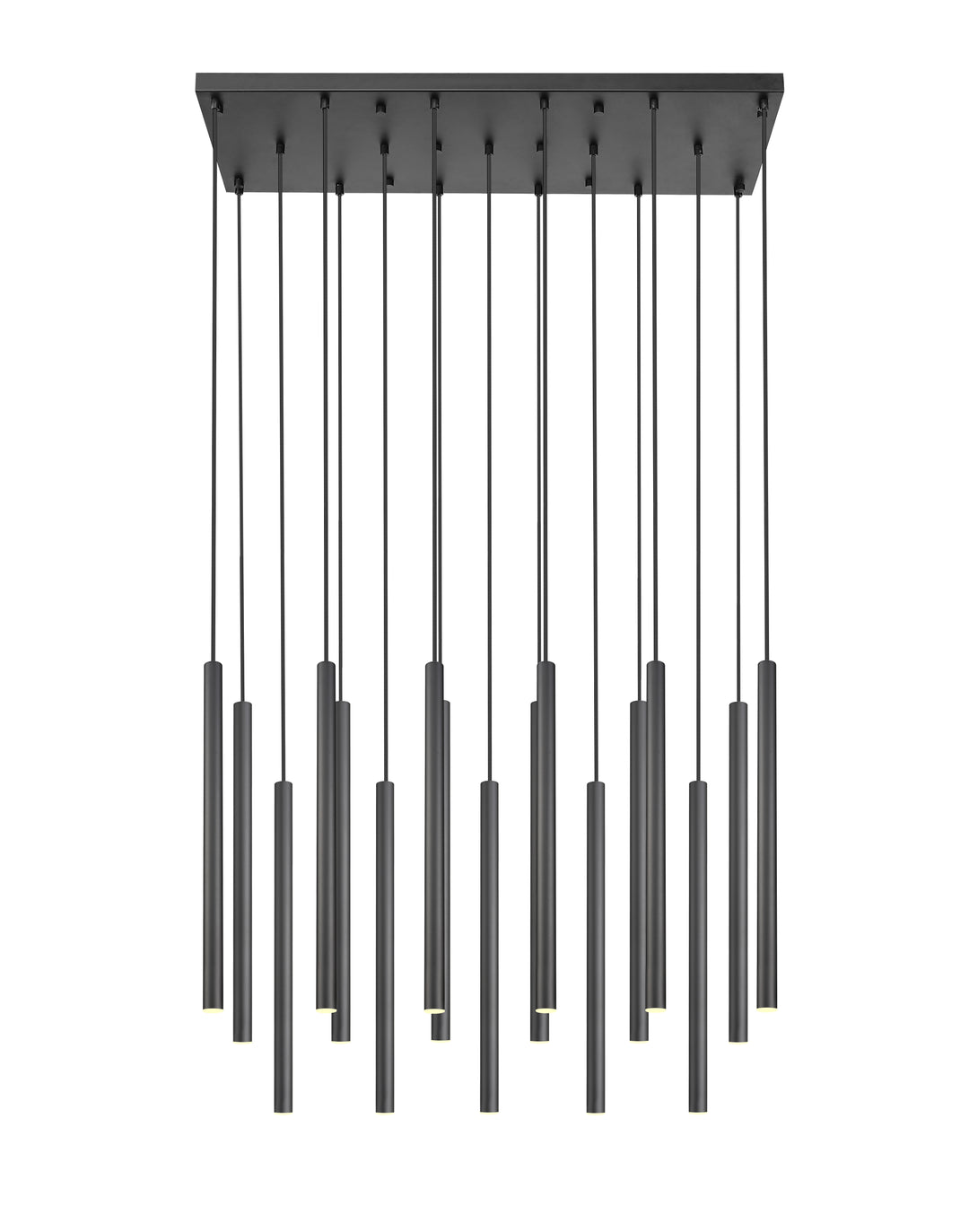 Forest - LED 17 Light Linear Chandelier (919MP24-17L-MB)