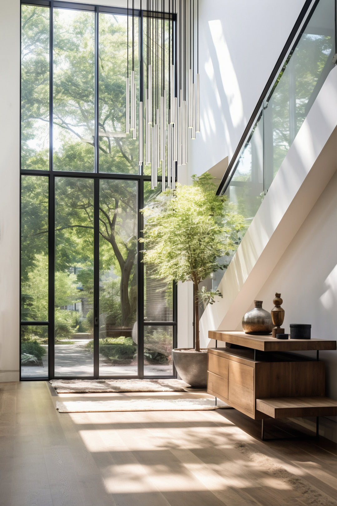Forest - LED 27 Light Chandelier (919MP24-27R-BN)