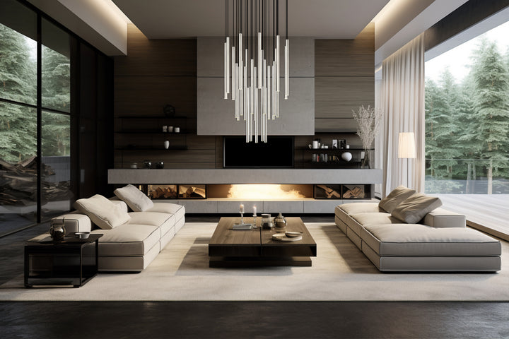 Forest - LED 27 Light Chandelier (919MP24-27R-BN)
