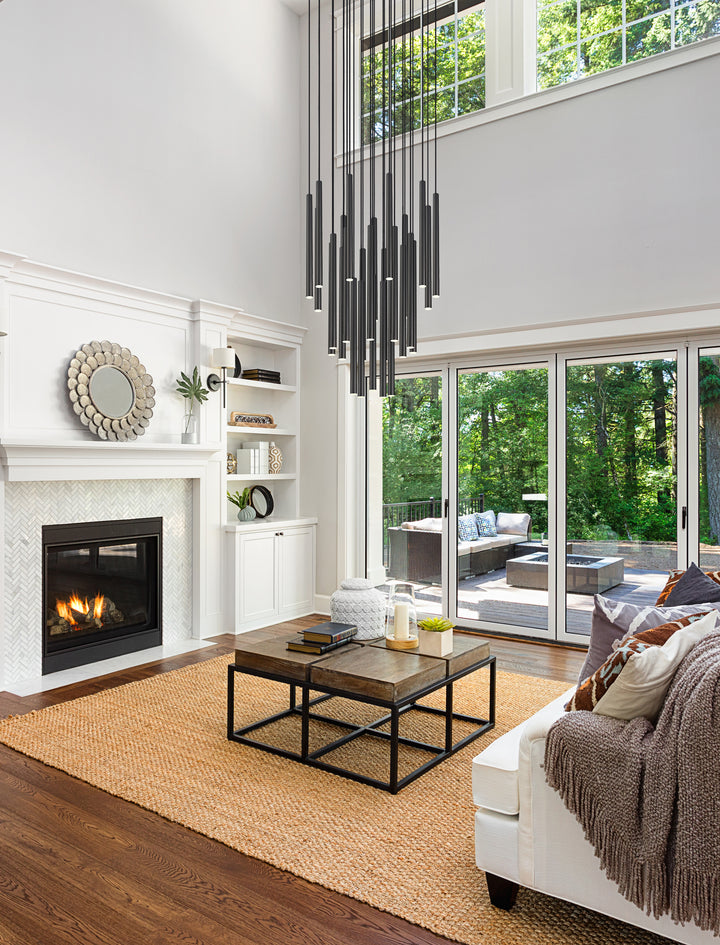 Forest - LED 27 Light Chandelier (919MP24-27R-MB)