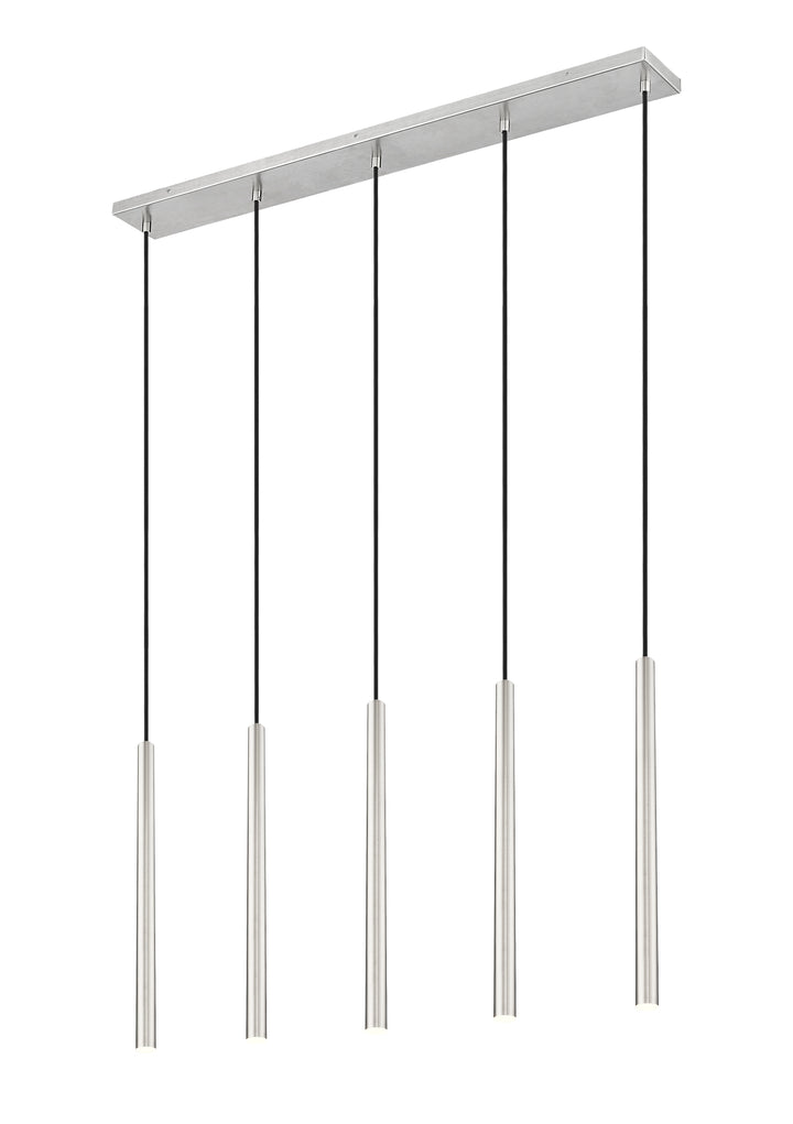 Forest - LED 5 Light Linear Chandelier (919MP24-5L-BN)