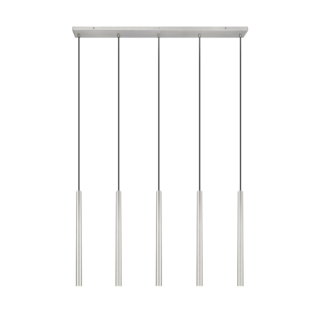 Forest - LED 5 Light Linear Chandelier (919MP24-5L-BN)