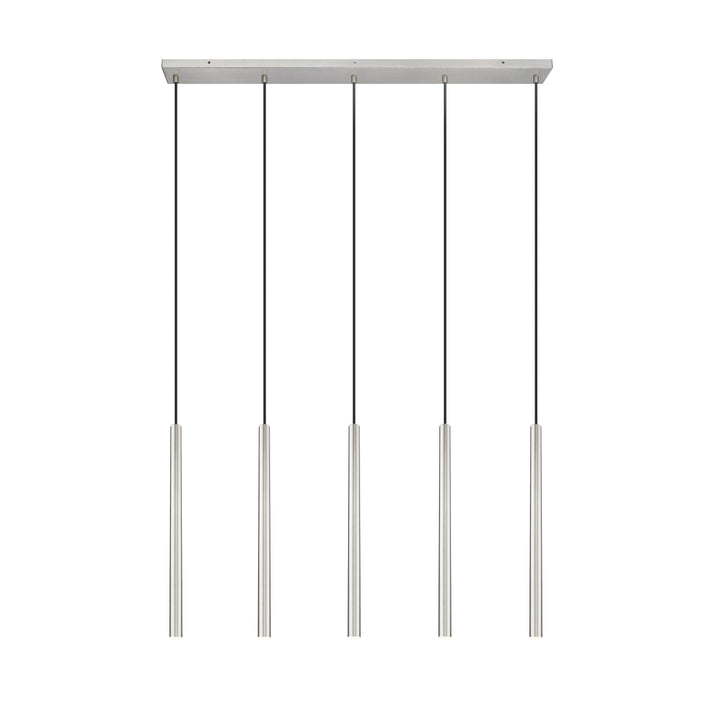 Forest - LED 5 Light Linear Chandelier (919MP24-5L-BN)