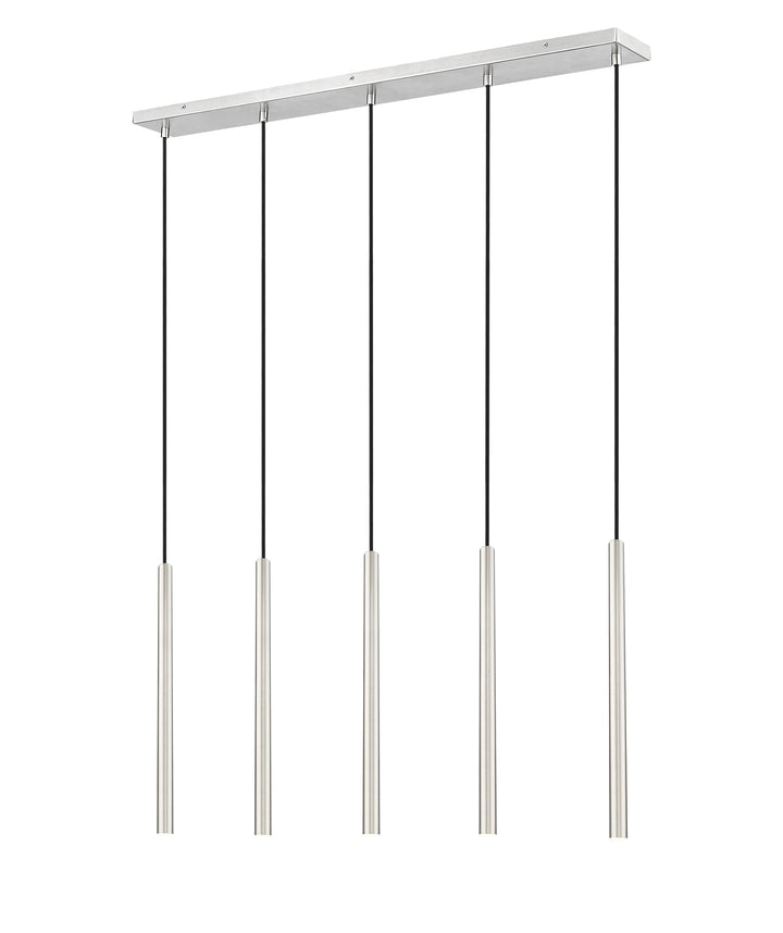 Forest - LED 5 Light Linear Chandelier (919MP24-5L-BN)