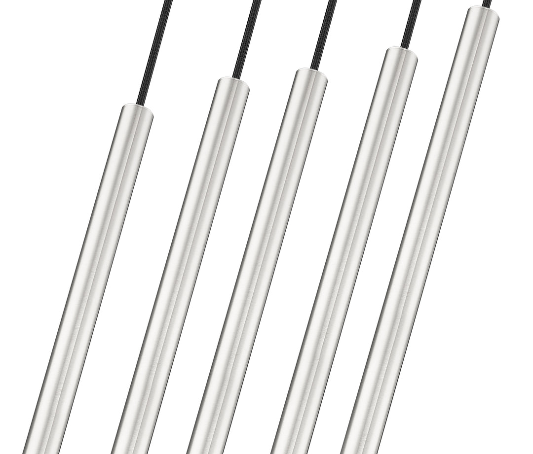 Forest - LED 5 Light Linear Chandelier (919MP24-5L-BN)