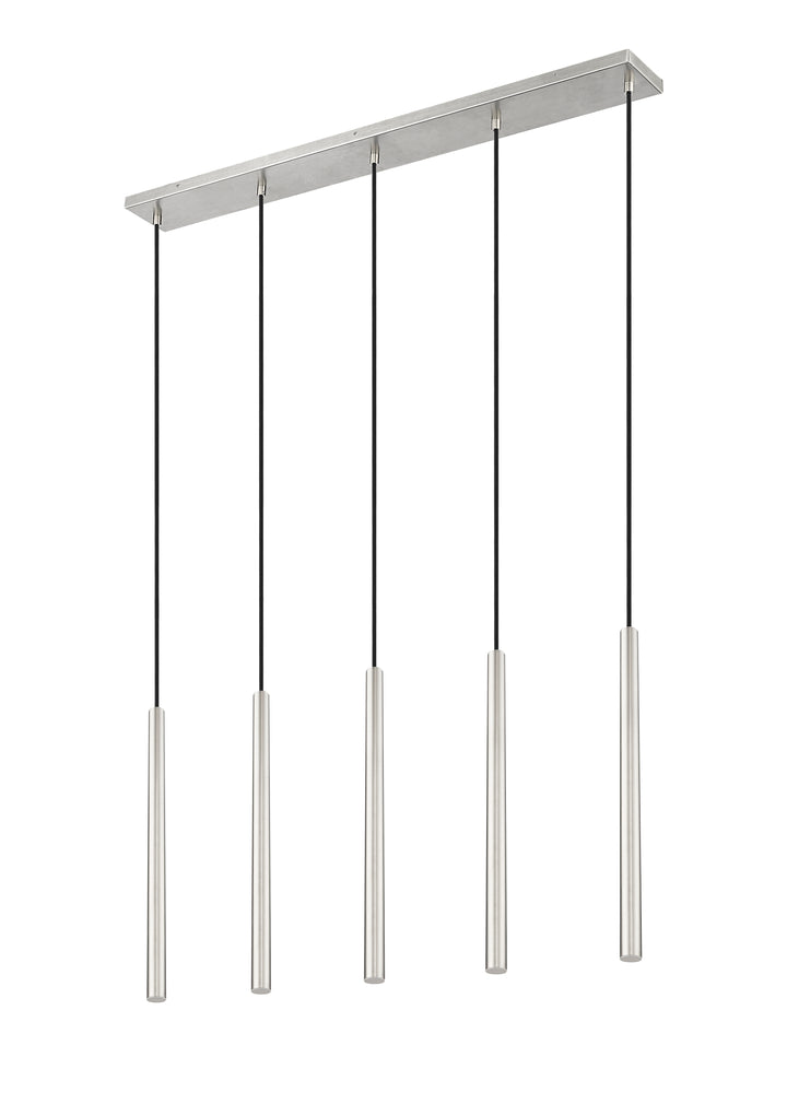 Forest - LED 5 Light Linear Chandelier (919MP24-5L-BN)