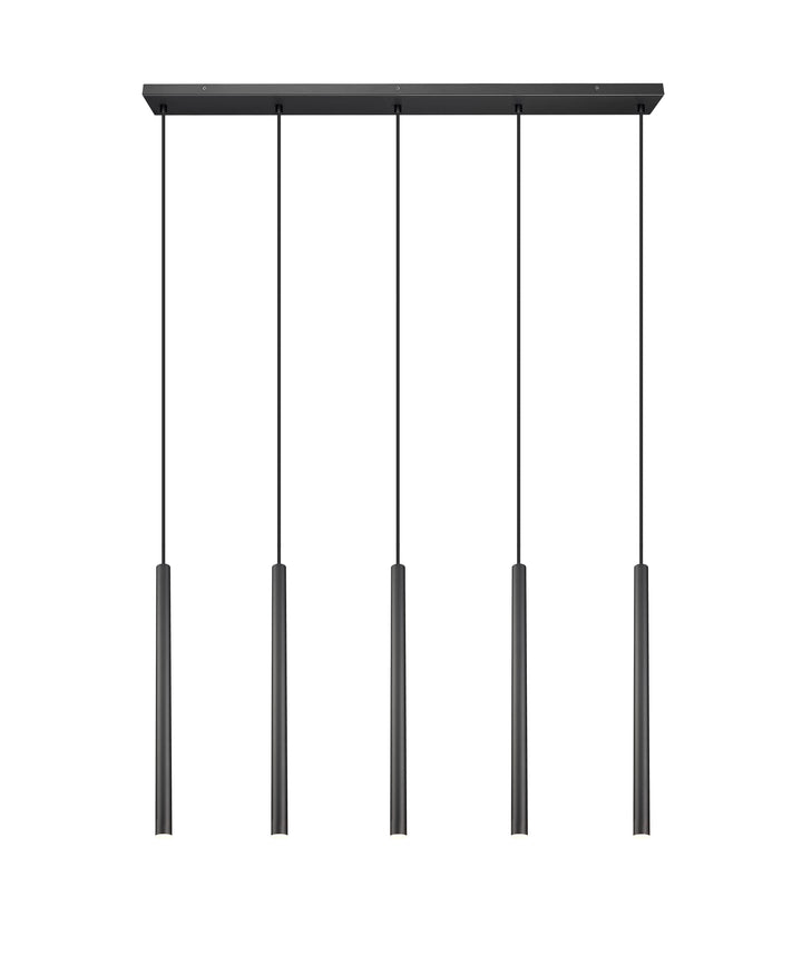 Forest - LED 5 Light Linear Chandelier (919MP24-5L-MB)