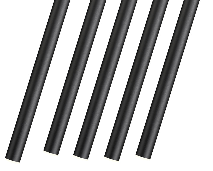 Forest - LED 5 Light Linear Chandelier (919MP24-5L-MB)