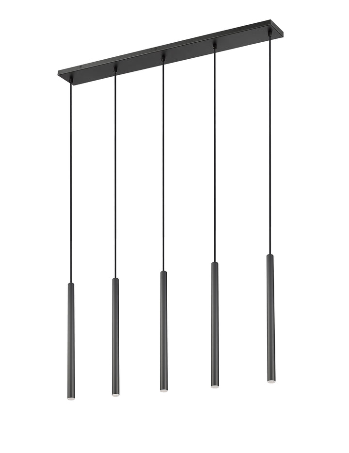 Forest - LED 5 Light Linear Chandelier (919MP24-5L-MB)