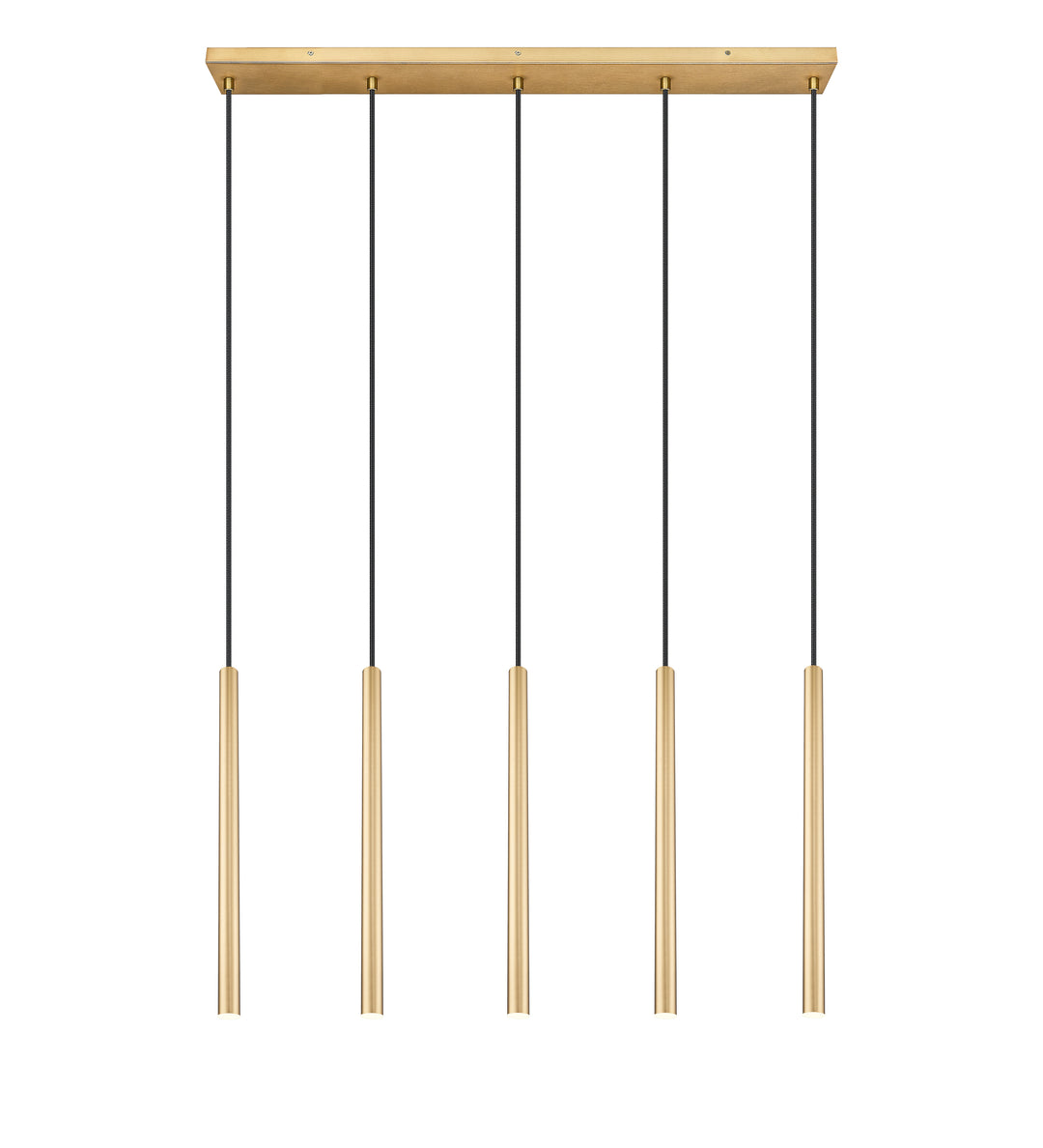 Forest - LED 5 Light Linear Chandelier (919MP24-5L-MGLD)