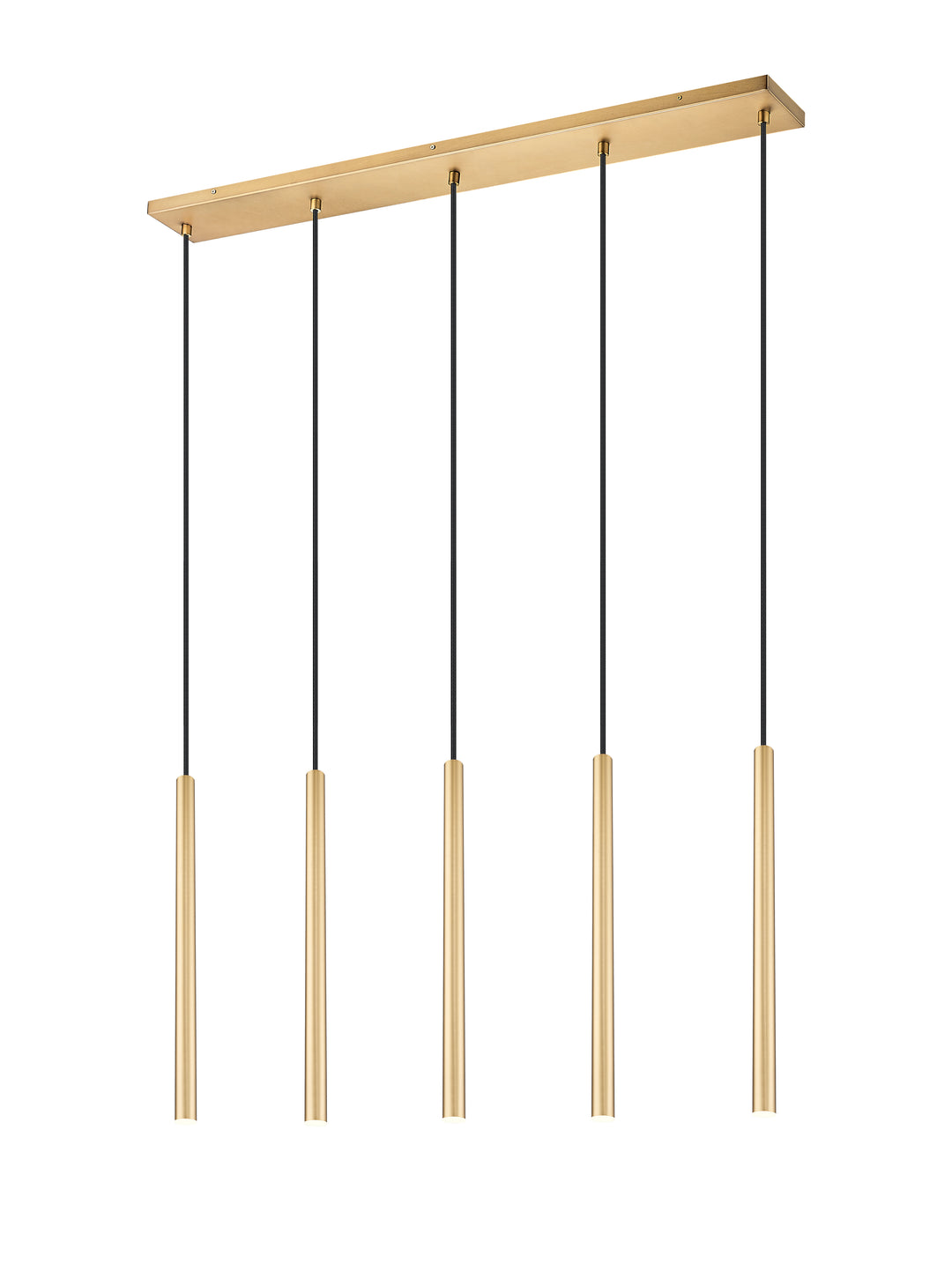 Forest - LED 5 Light Linear Chandelier (919MP24-5L-MGLD)