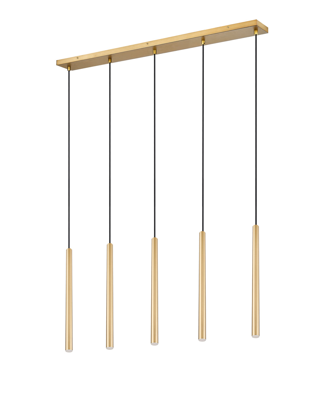 Forest - LED 5 Light Linear Chandelier (919MP24-5L-MGLD)