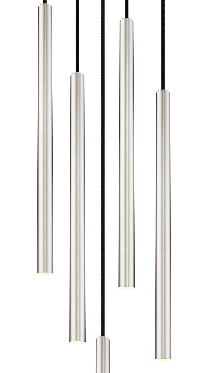 Forest - LED 5 Light Chandelier (919MP24-5R-BN)