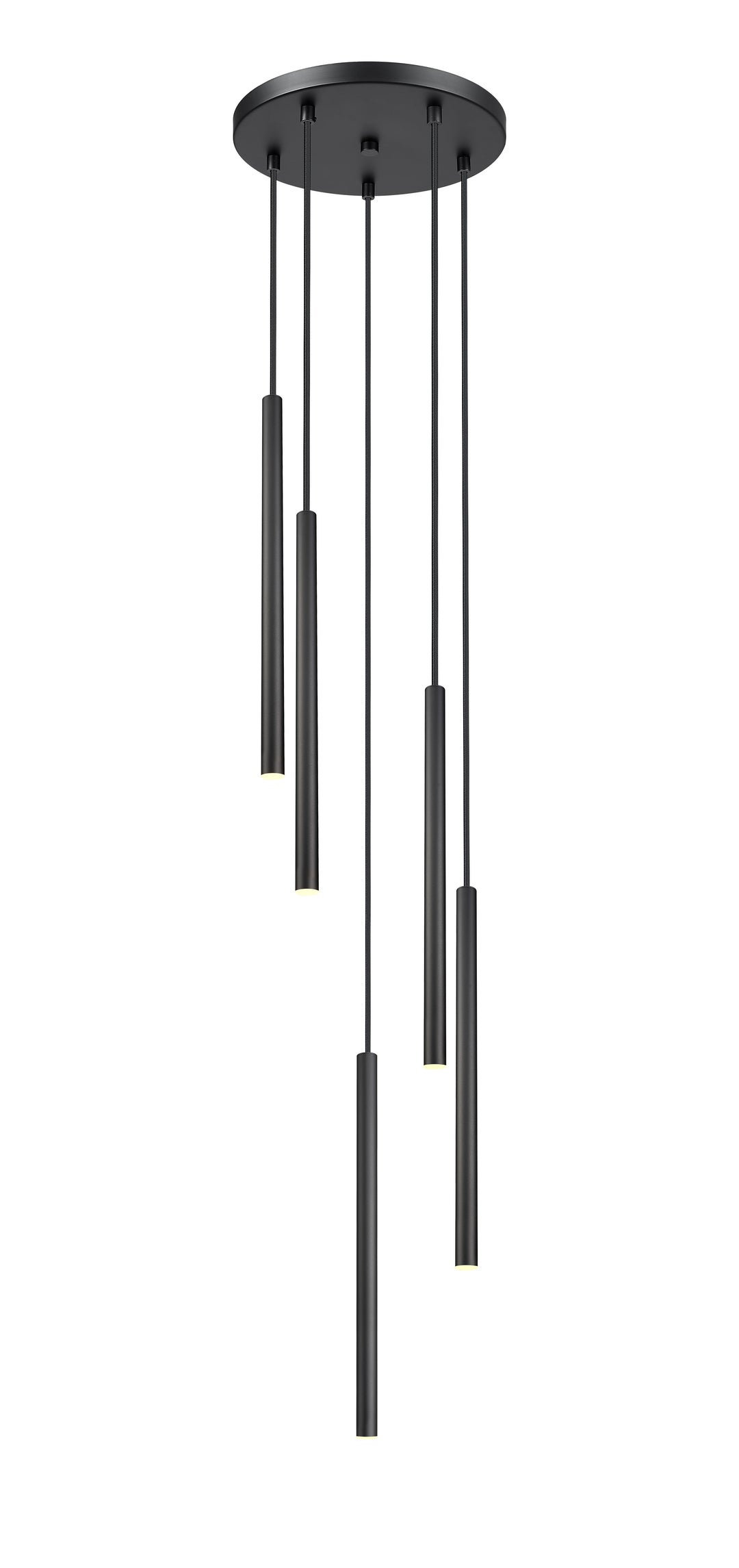 Forest - LED 5 Light Chandelier (919MP24-5R-MB)