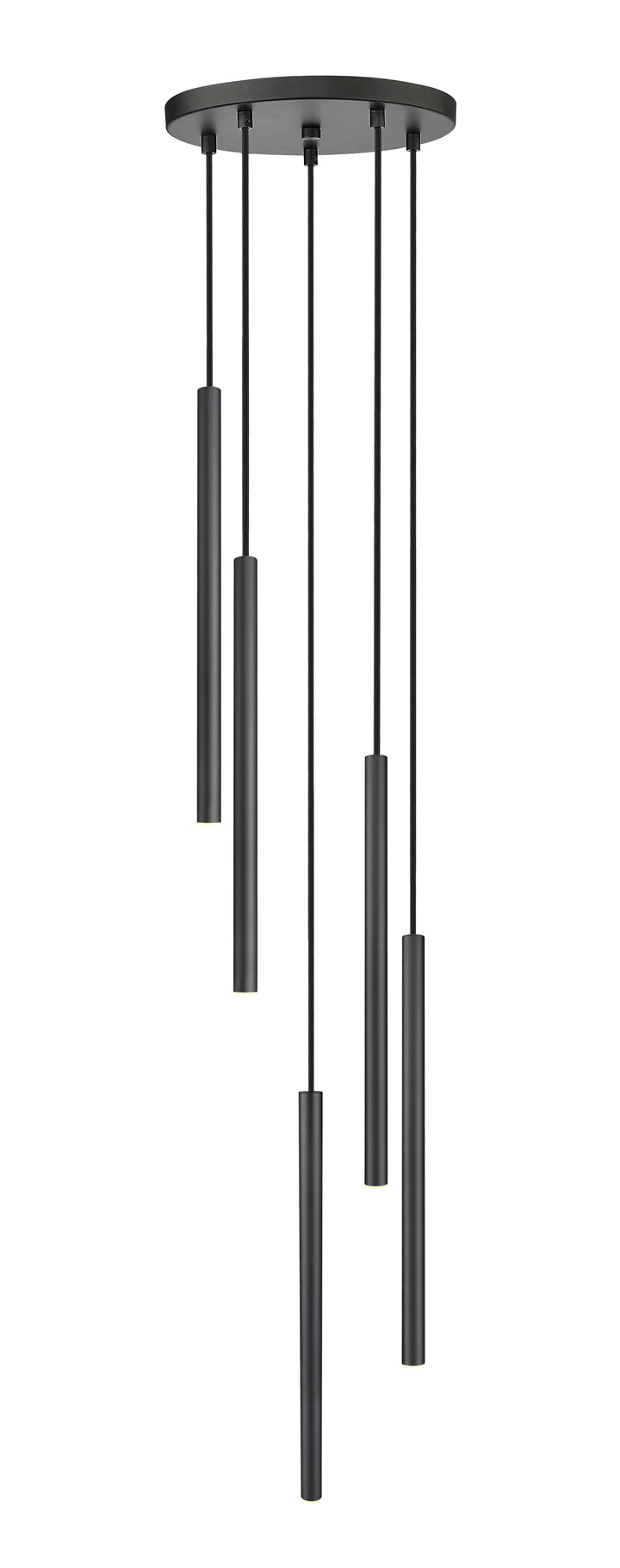 Forest - LED 5 Light Chandelier (919MP24-5R-MB)