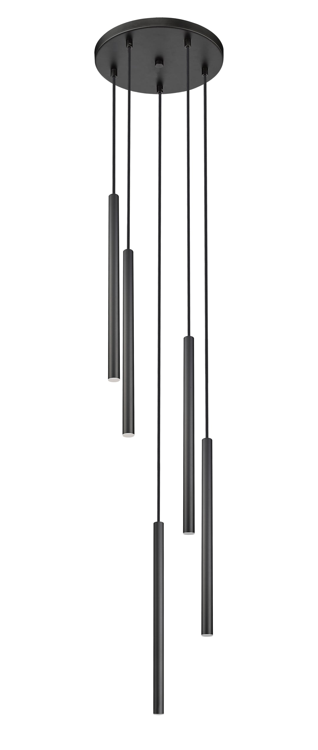 Forest - LED 5 Light Chandelier (919MP24-5R-MB)