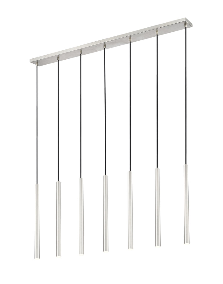 Forest - LED 7 Light Linear Chandelier (919MP24-7L-BN)