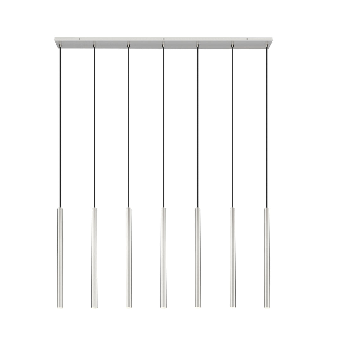 Forest - LED 7 Light Linear Chandelier (919MP24-7L-BN)