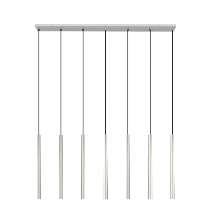 Forest - LED 7 Light Linear Chandelier (919MP24-7L-BN)