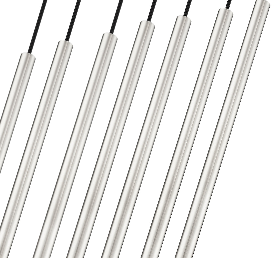 Forest - LED 7 Light Linear Chandelier (919MP24-7L-BN)