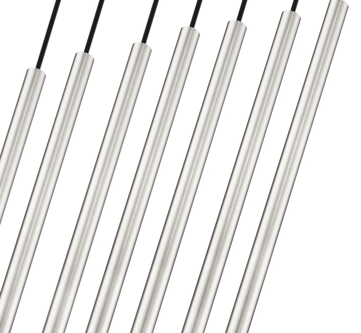 Forest - LED 7 Light Linear Chandelier (919MP24-7L-BN)