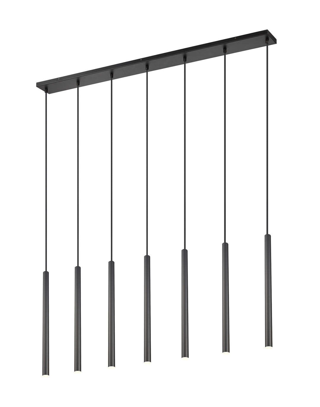 Forest - LED 7 Light Linear Chandelier (919MP24-7L-MB)