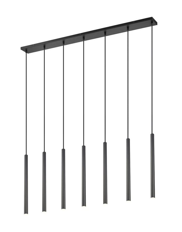 Forest - LED 7 Light Linear Chandelier (919MP24-7L-MB)