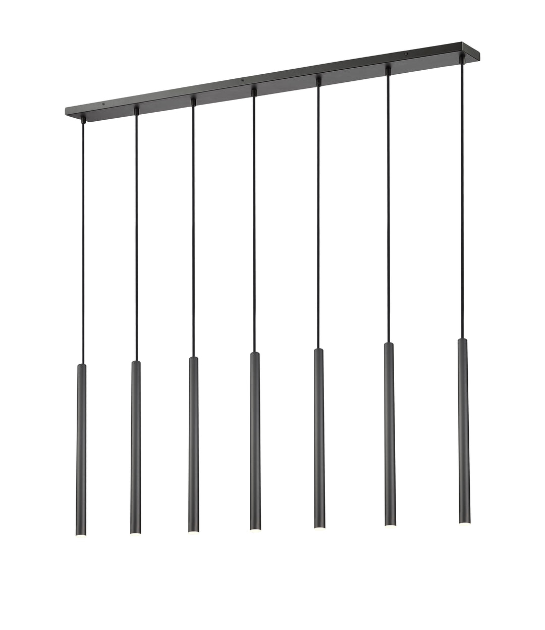 Forest - LED 7 Light Linear Chandelier (919MP24-7L-MB)
