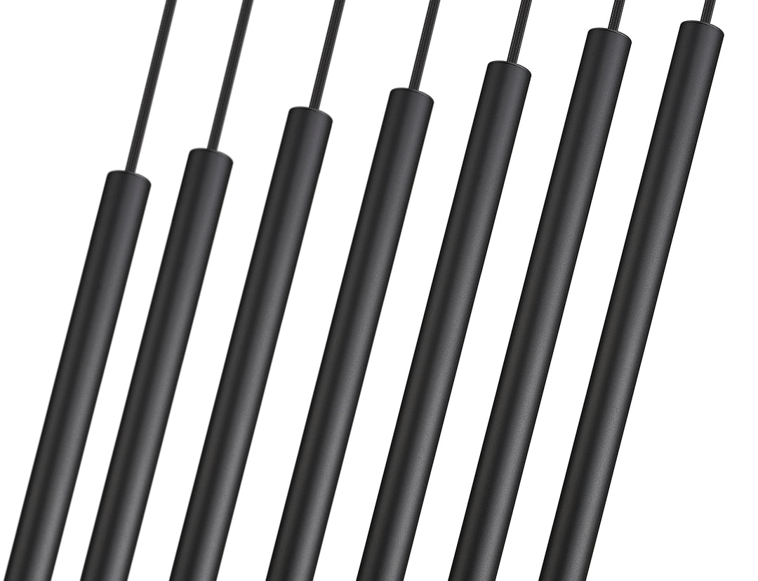 Forest - LED 7 Light Linear Chandelier (919MP24-7L-MB)