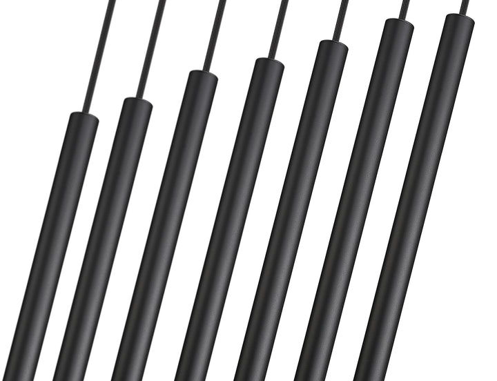 Forest - LED 7 Light Linear Chandelier (919MP24-7L-MB)