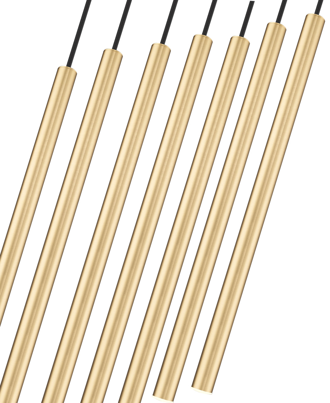 Forest - LED 7 Light Linear Chandelier (919MP24-7L-MGLD)