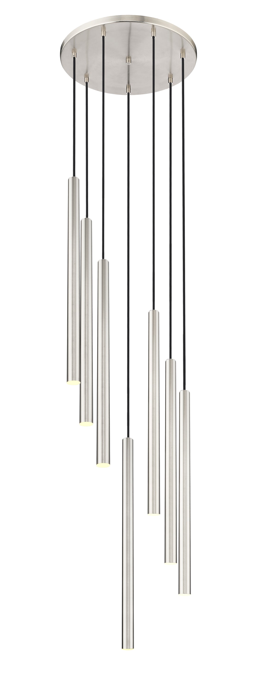 Forest - LED 7 Light Chandelier (919MP24-7R-BN)