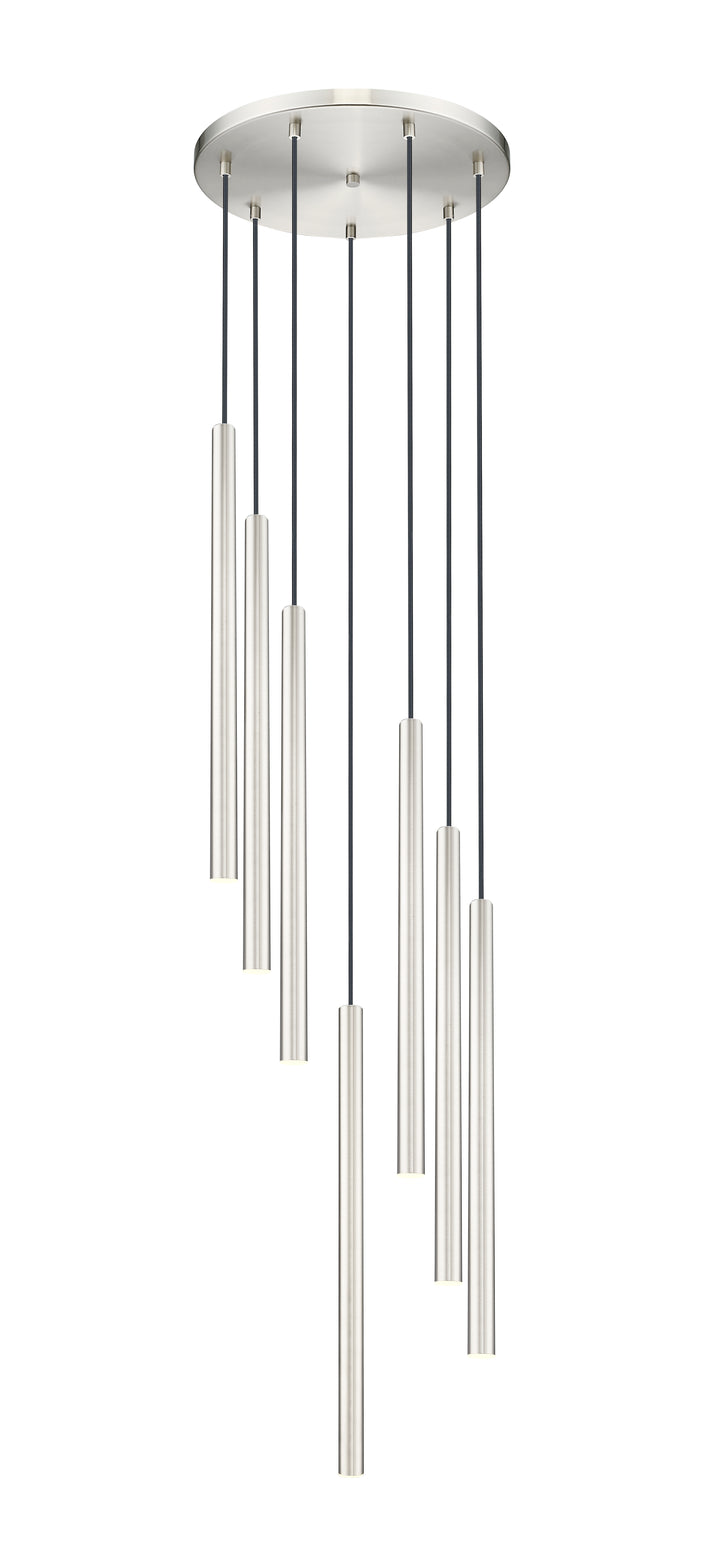 Forest - LED 7 Light Chandelier (919MP24-7R-BN)