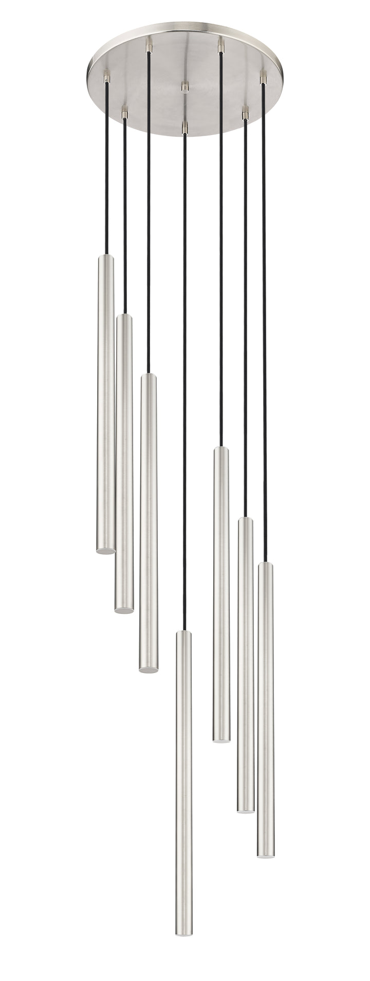 Forest - LED 7 Light Chandelier (919MP24-7R-BN)