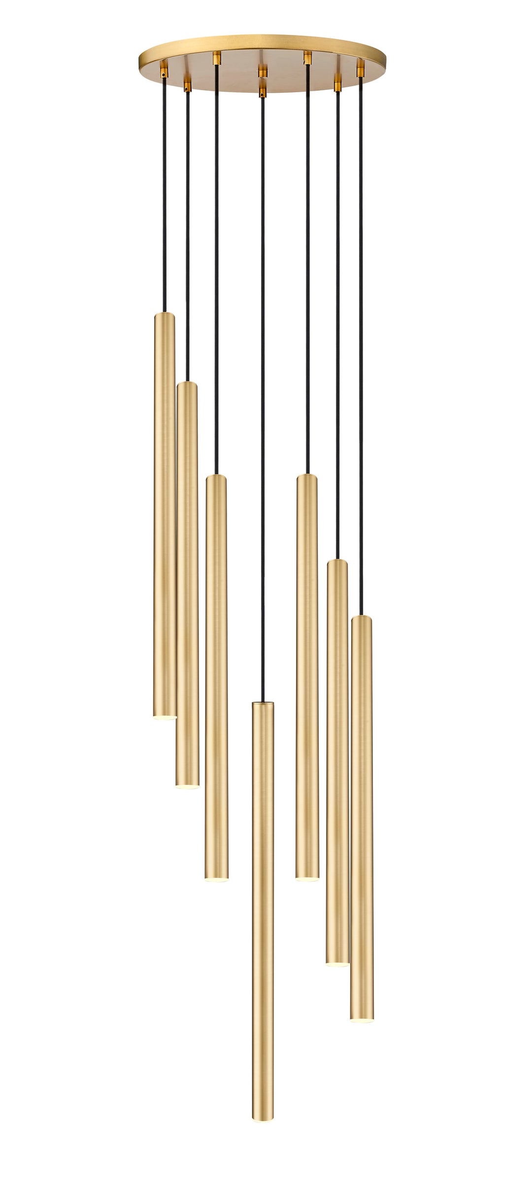 Forest - LED 7 Light Chandelier (919MP24-7R-MGLD)