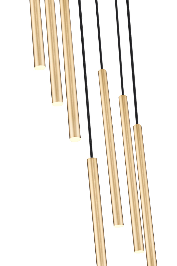 Forest - LED 7 Light Chandelier (919MP24-7R-MGLD)