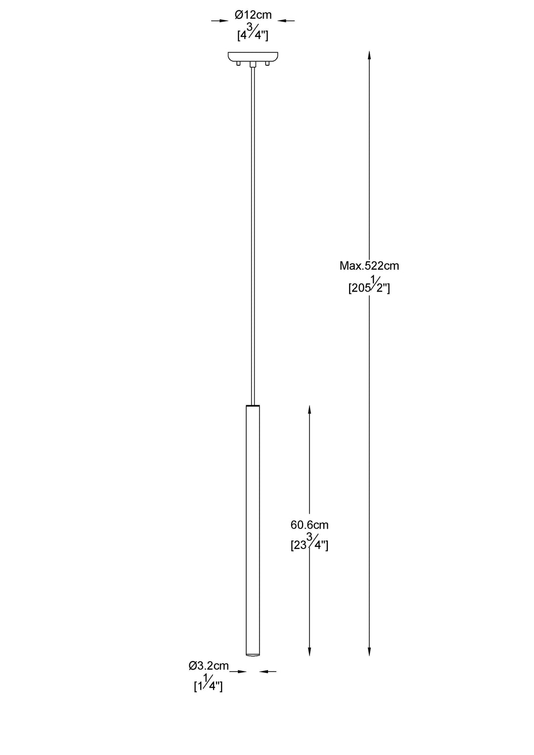 Forest - LED 1 Light Pendant (919MP24-MB)