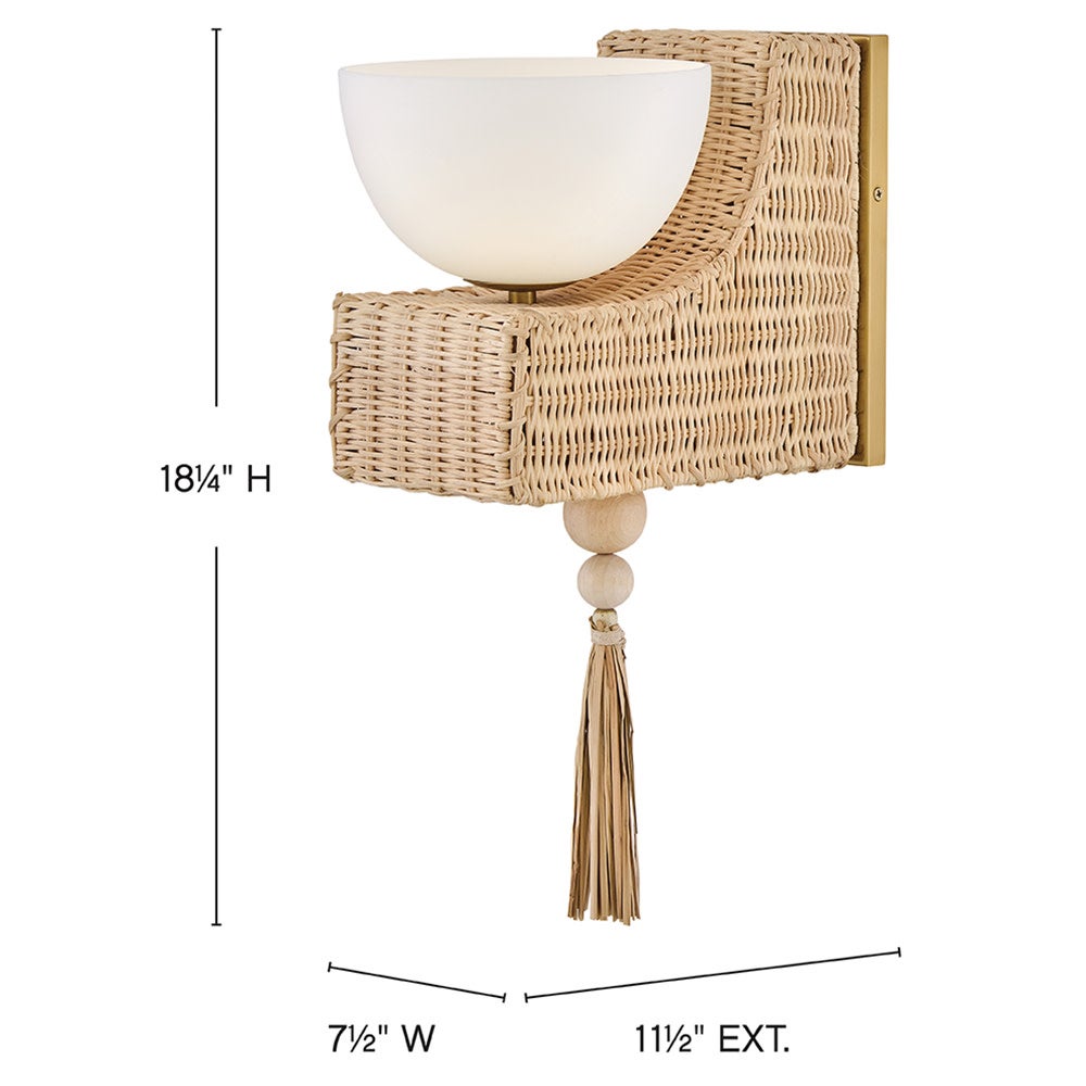 Thalia Medium Single Light Sconce