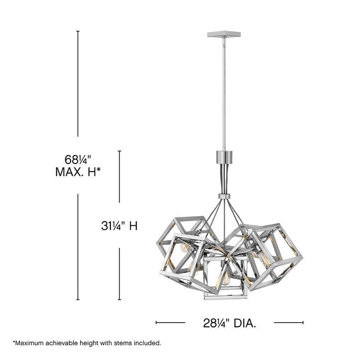 Ensemble Chandelier by Hinkley - view 3