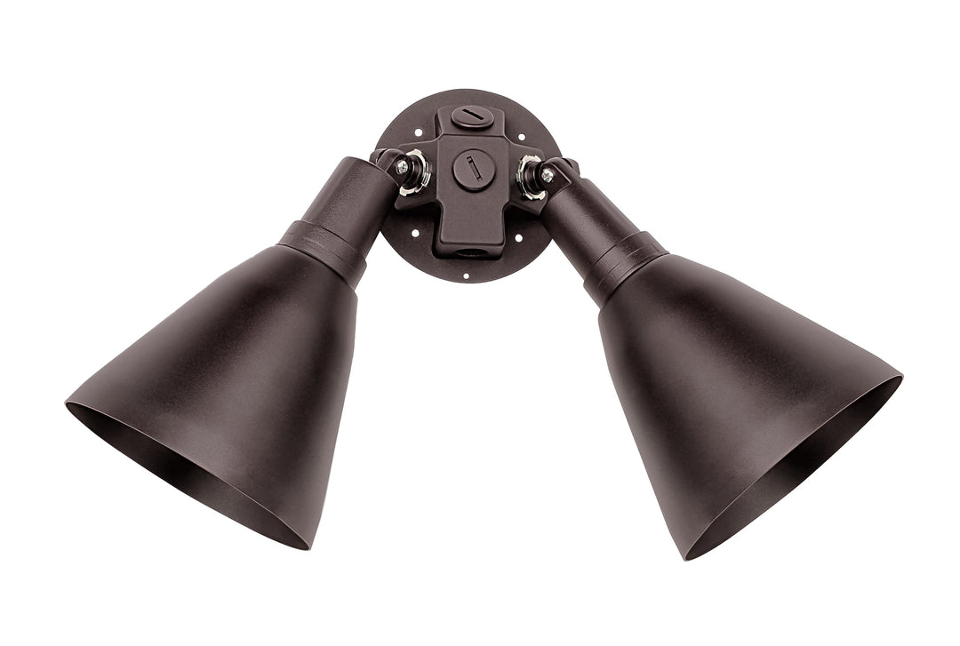 Spots 2-Light Outdoor Wall Mount TB
