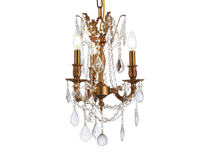 Rosalia Crystal Pendant by Elegant - view 5