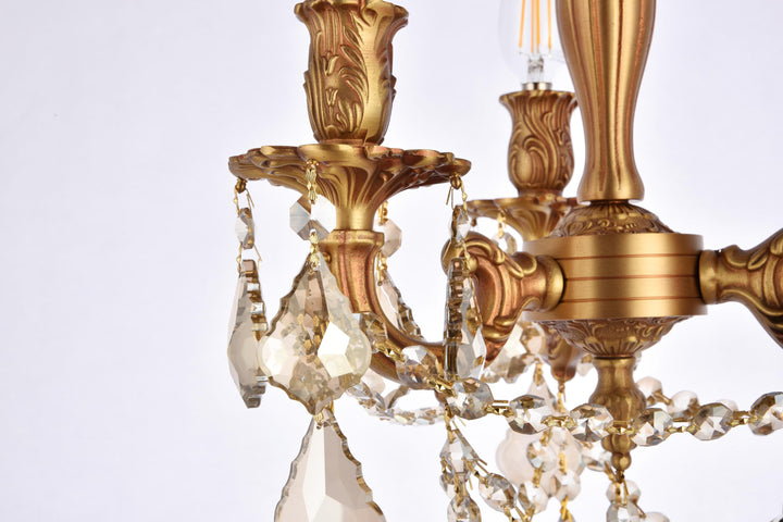 Rosalia Crystal Flush Mount by Elegant - view 18