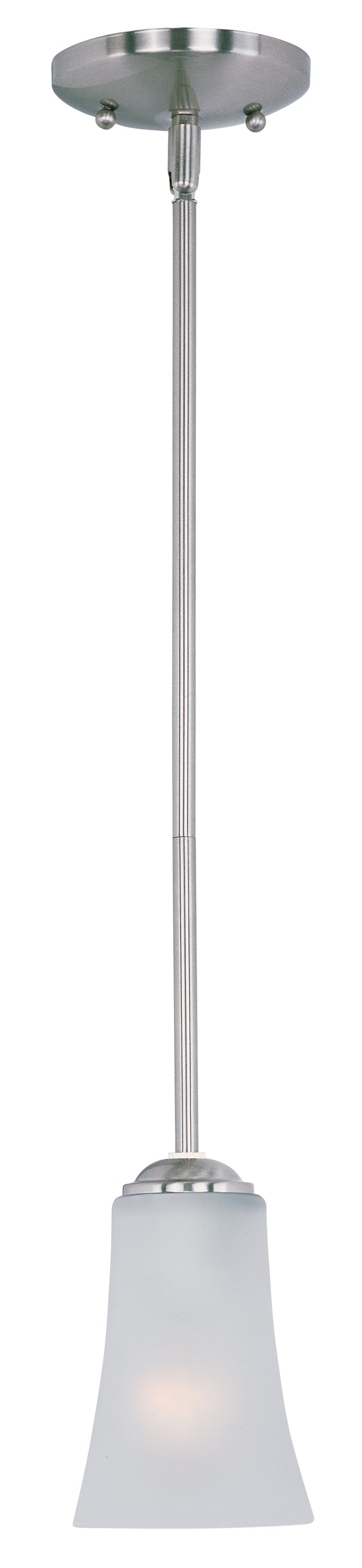 Logan 1-Light Mini Pendant Satin Nickel