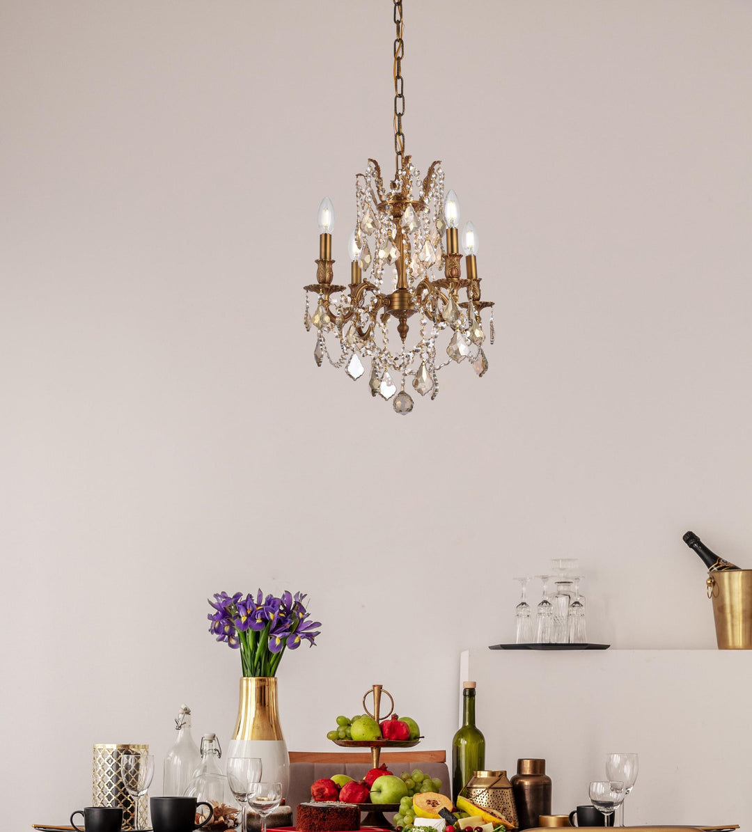 Rosalia Crystal Pendant (9204) by Elegant - view 29