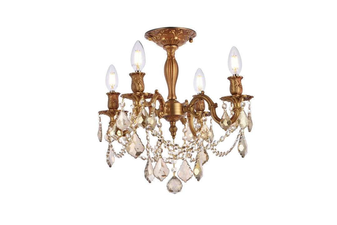 Rosalia Crystal Flush Mount (9204) by Elegant - view 15