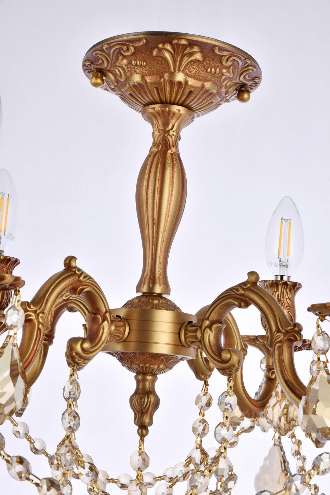 Rosalia Crystal Flush Mount (9204) by Elegant - view 17