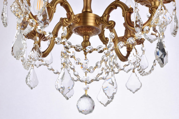 Rosalia Crystal Flush Mount (9204) by Elegant - view 6