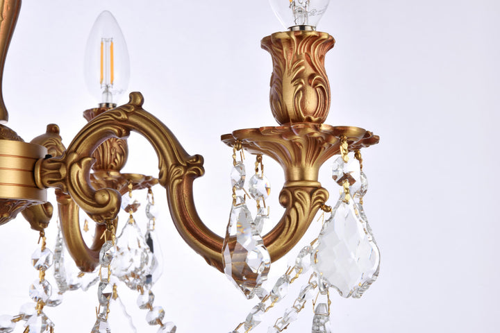 Rosalia Crystal Flush Mount (9204) by Elegant - view 8
