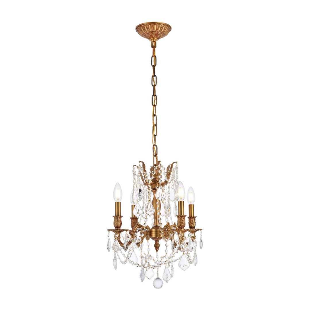 Rosalia Crystal Pendant (9204) in French Gold by Elegant